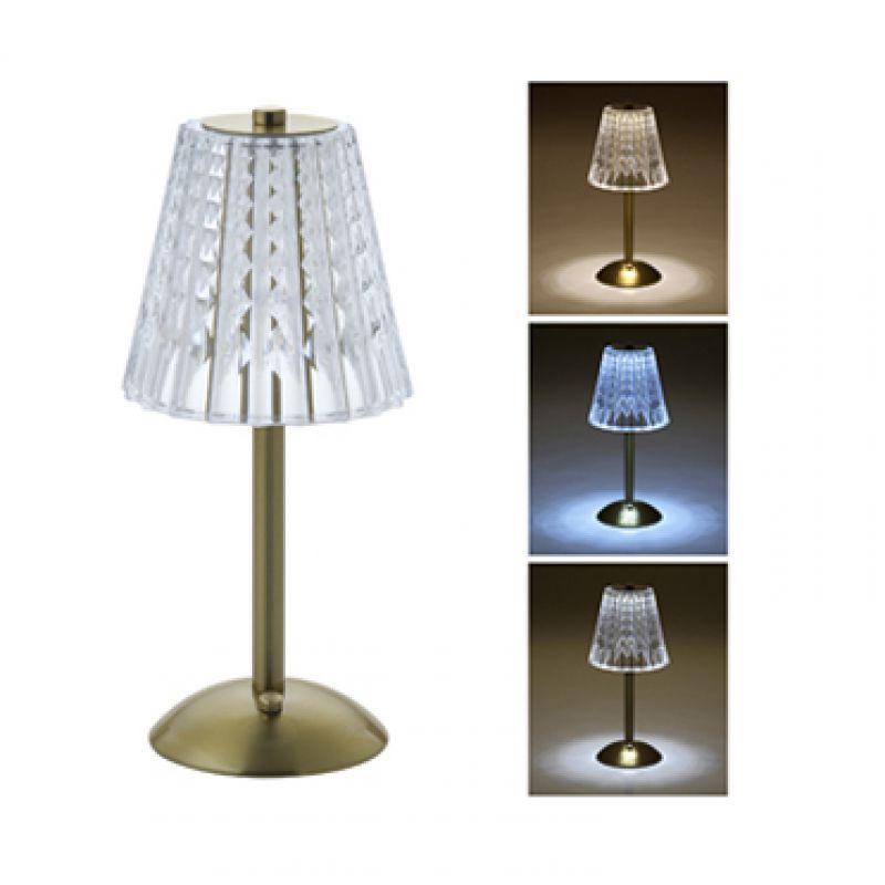 LAMPADA LED TOUCH ROMANCE CM.13,5-H.29 - IPIB Forniture Alberghiere